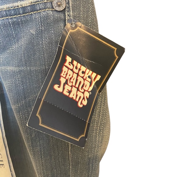 Lucky Brand Lil Melissa By Gene Montesano Blue‎ Jeans Size 10/30 NWT - Picture 5 of 16